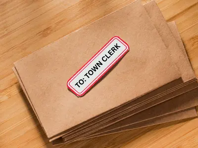 stack of bid envelopes